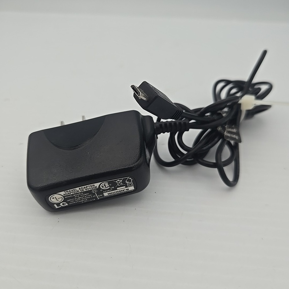 Genuine LG STA-U12WD AC Adapter 5.1V 0.7A Power Supply Travel Charger Micro USB‎